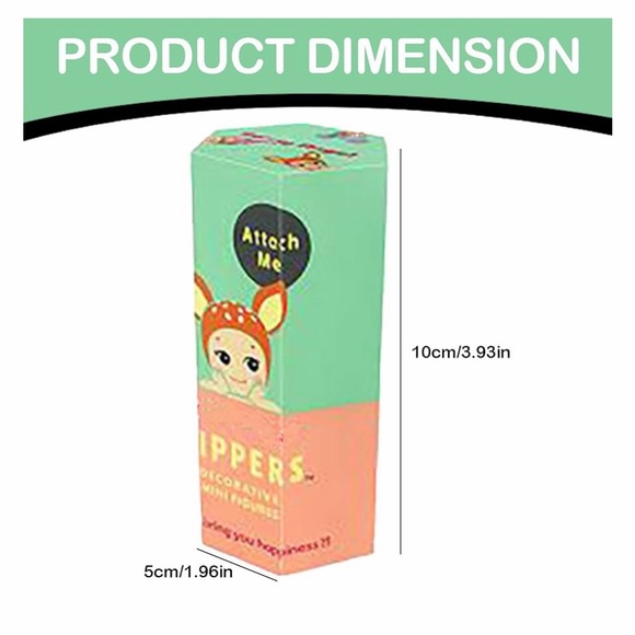 Decorative Mini Figures - Colorful sonny angels hippers - Picture 2 of 6